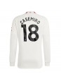 Manchester United Casemiro #18 Alternativní Dres 2023-24 Dlouhý Rukáv